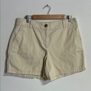 LOFT Cream Women's Bermudas